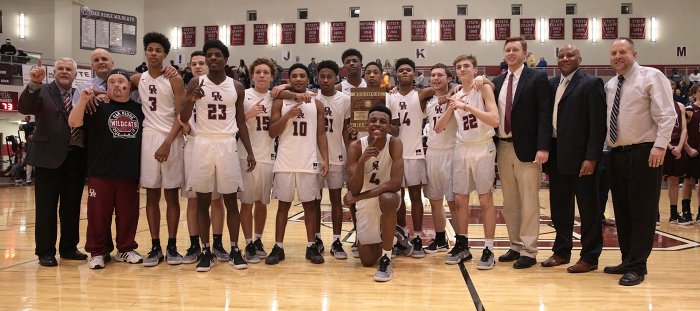 Oak Ridge beat a young, talented Bearden team 86-73 to win the Region 2-AAA basketball championship at Wildcat Arena on Thursday, March 2, 2017. (Photo by Luther Simmons)