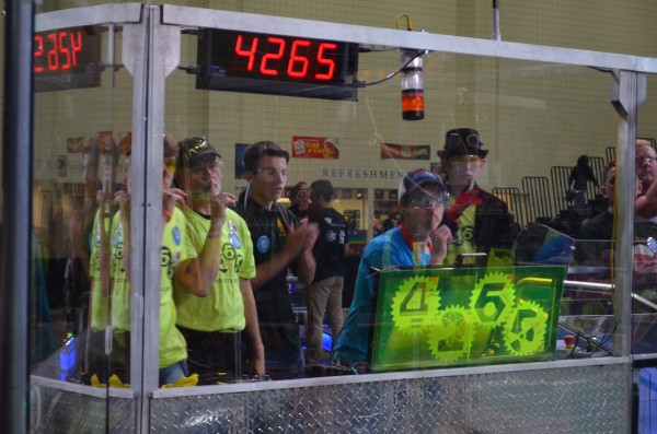 The Secret City Wildbots, an Oak Ridge team, competed in the FIRST Robotics Palmetto Regional in Myrtle Beach, South Carolina, on Saturday, March 4, 2017. (Photo by Angi Agle)