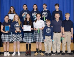 The St. Maryâ€™s 2017 Middle School Science Fair was held on February 9, 2017. A total of 57 projects were entered for judging. The projects were divided into two categories, physical and biological sciences, and the judges awarded a first through fifth place in each category. (Submitted photo)