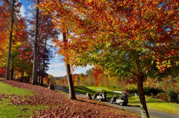 Centennial Golf Course in east Oak Ridge is pictured above. (Photo courtesy City of Oak Ridge)