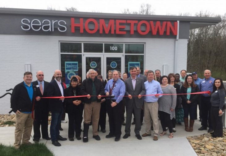 Sears Hometown Store on Fairbanks Road in Oak Ridge had a ribbon-cutting ceremony on Friday, March 17, 2017. (Photo by Kay Brookshire)