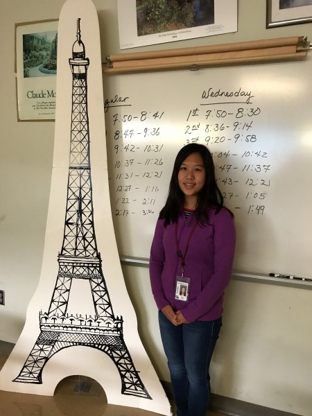 Melody Guo, a ninth grade French 2 Honors student at Oak Ridge High School, is a platinum winner in the 2017 National French Contest. (Submitted photo)