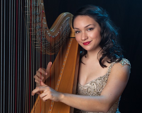 Kari Novilla, harp soloist (Submitted photo)