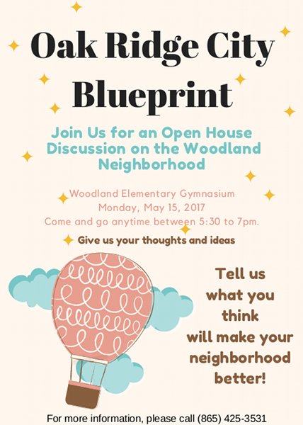 Woodland Open House Flyer May 15 2017