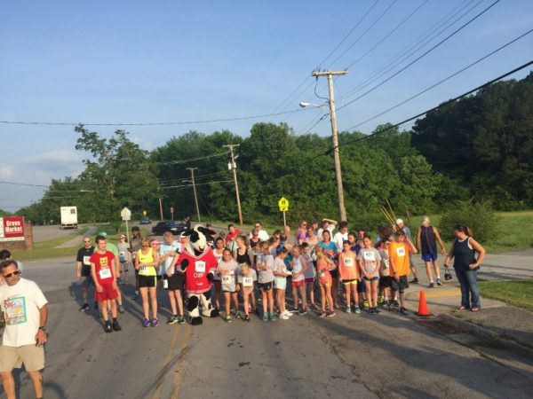 More than 55 runners from Oak Ridge and Morgan, Roane, Anderson, and Knox counties competed in the Third Annual Oak Ridge Schools STOMP OUT Tobacco 5k on Saturday, May 20, 2017. (Submitted photo)