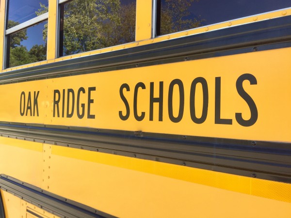 Oak Ridge Schools bus