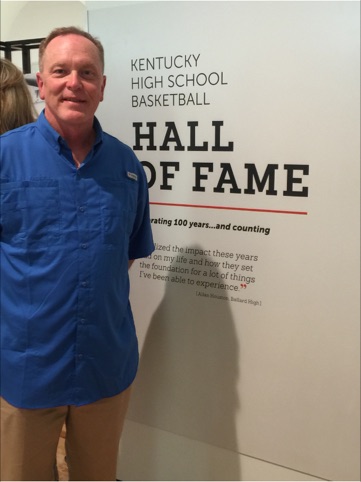 Phil Cox, principal of Jefferson Middle School in Oak Ridge, has been inducted into the Kentucky High School Basketball Hall of Fame. (Photo courtesy Kimberly Cox)
