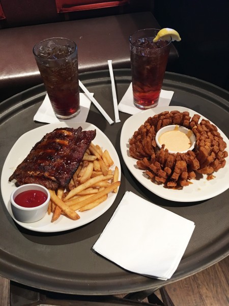 A sampling of menu items from Outback Steakhouse. (Submitted photo)