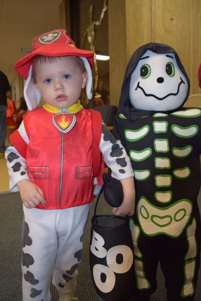 A child in costume at the Children's Halloween Party in Oak Ridge in 2016. (Photo courtesy City of Oak Ridge)