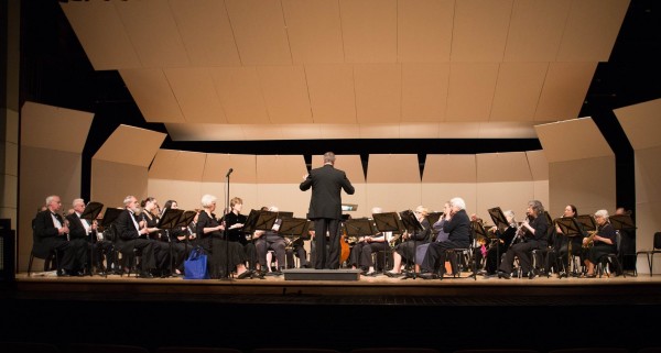 The Oak Ridge Community Band is pictured above in a concert directed by Dale Pendley at Oak Ridge High School. (File photo/Submitted)