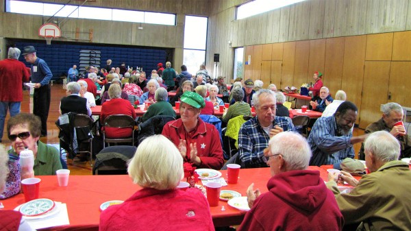 The Oak Ridge Senior Centerâ€™s annual Holiday Reception will be Friday, Dec. 8, 2017, in the Oak Ridge Civic Center gymnasium. Pictured above is a picture from last year's Holiday Reception. (Photo courtesy City of Oak Ridge)