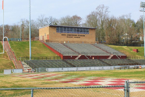 The renovation work at Blankenship Field and Jack Armstrong Stadium could start in January and be complete by June, officials said Thursday, Dec. 14, 2017. (Photo by City of Oak Ridge)