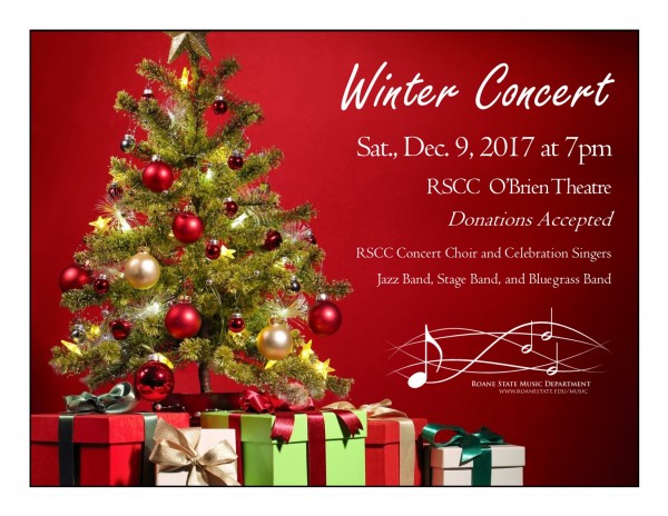 Roane State Winter Concert Dec 9 2017