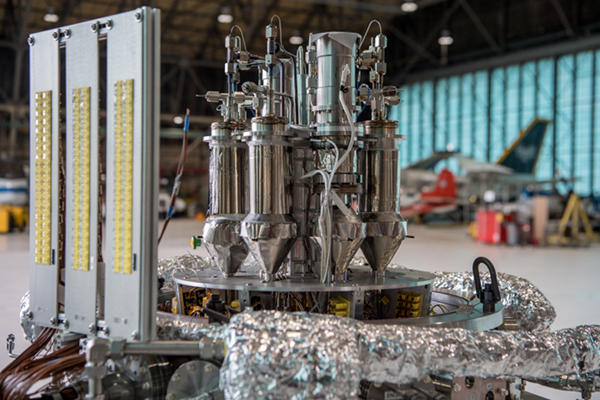 From the NASA Kilopower project (Photo credit: NASA Glenn Research Center)
