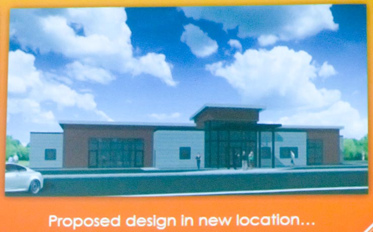 The Oak Ridge Senior Advisory Board will hold a progress meeting on Thursday, Feb. 15, 2018, from 3 to 4:30 p.m. in the Social Room of the Oak Ridge Civic Center regarding the new Oak Ridge Senior Center. The proposed design at Alvin K. Bissell Park is pictured above.
