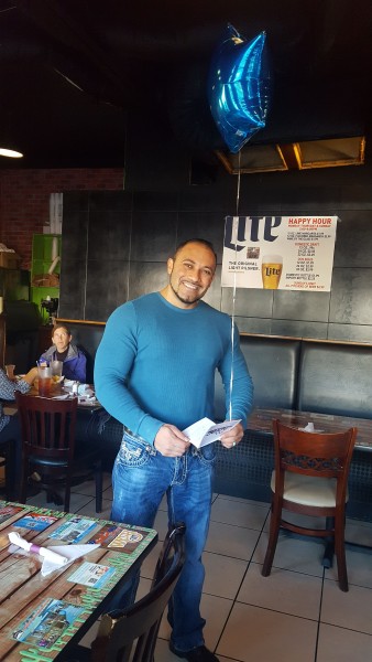 Pictured above is Cesar Ortiz, owner of Gallo Loco, who invites you to celebrate Dine & Donate by eating out on Monday, March 12, 2018. (Submitted photo)
