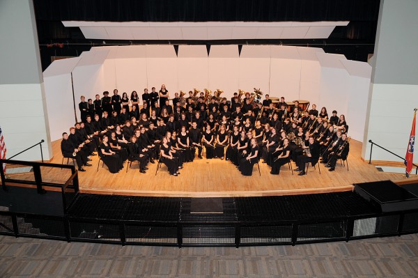 Pictured above: The Oak Ridge High School Combined Concert and Symphonic Bands. (Photo by McEachern’s Photography via Oak Ridge Schools and used with permission)