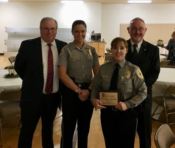 Anderson County Sheriff's Department Deputy Kim Lay has been named School Resource Officer of the Year for Anderson County Schools by The Education Foundation of Clinton City and Anderson County Schools. (Submitted photo)