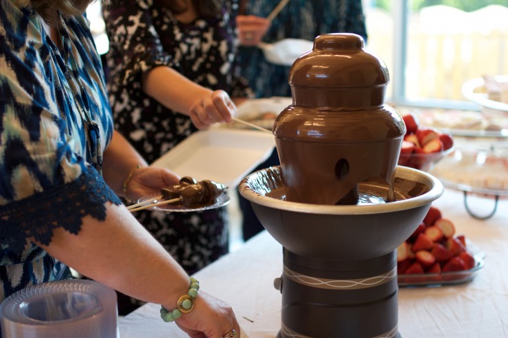 A chocolate fountain will be among chocolate treats at “An Evening of Everything Chocolate” on Saturday, April 28, 2018. (Submitted photo)