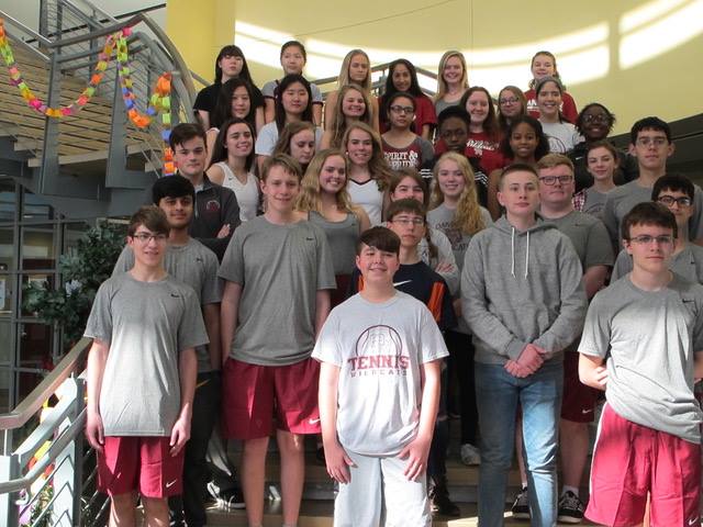 The Oak Ridge High School Wildcats tennis team is pictured above in 2018. (Photo courtesy Traci Magee)
