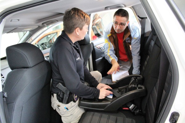 There is a free child passenger seat checkpoint in Oak Ridge on Saturday, May 12, 2018. (Photo courtesy City of Oak Ridge)