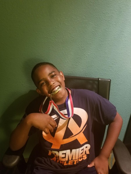Xavier Harper, a rising fifth-grader at Robertsville Middle School in Oak Ridge, competed in the USA Gymnastics Trampoline and Tumbling National Championships from July 2-July 6 in Greensboro, N.C. (Submitted photo)