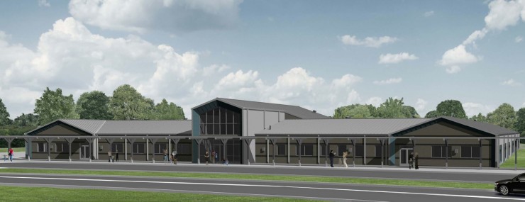 A rendering of the new Oak Ridge Preschool at Scarboro Park. (Image courtesy City of Oak Ridge/Studio Four Design)