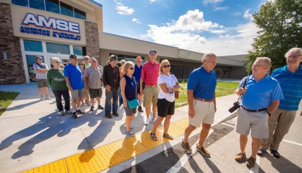 The U.S. Department of Energy’s facilities public bus tour started departing from the new American Museum of Science and Energy, which is located at 115 Main Street East in Oak Ridge, beginning Monday, Oct. 1, 2018. (Photo courtesy DOE Oak Ridge Office)