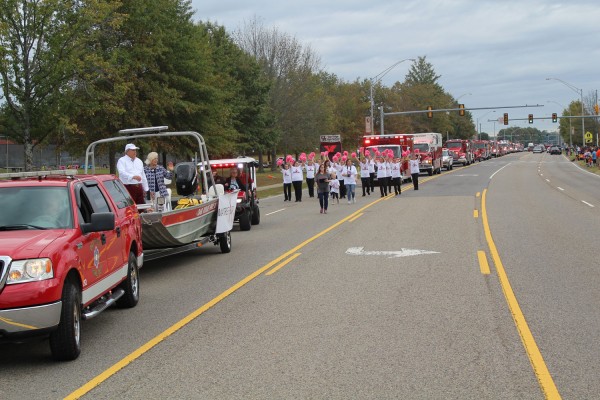 The Oak Ridge Fire Department Fire Prevention Parade in 2017. (Photo courtesy City of Oak Ridge)