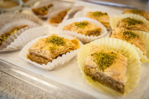 Homemade baklava is just one of many treats you can find at Mediterranean Delight in Oak Ridge. The restaurant offers holiday gift packages of baked goods, as well as catering services. (Submitted photo)