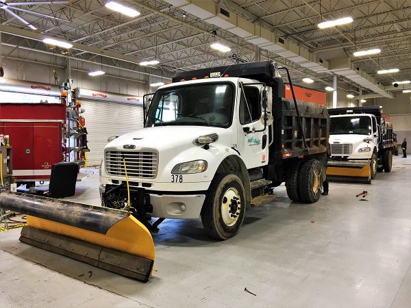 The Oak Ridge Public Works Department said snow plows are ready if needed, and crews put brine on the roads on Monday, Jan. 28, 2019, in an effort to reduce impacts on driving conditions from the winter weather forecast to start overnight Monday and continuing into Tuesday morning. (Photo courtesy City of Oak Ridge)