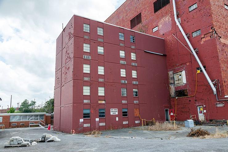Tennessee officials have approved the demolition of two large buildings—buildings 9207 and 9210—at the Biology Complex at the Y-12 National Security Complex, Y-12 announced in December 2018. (Photo courtesy Y-12)
