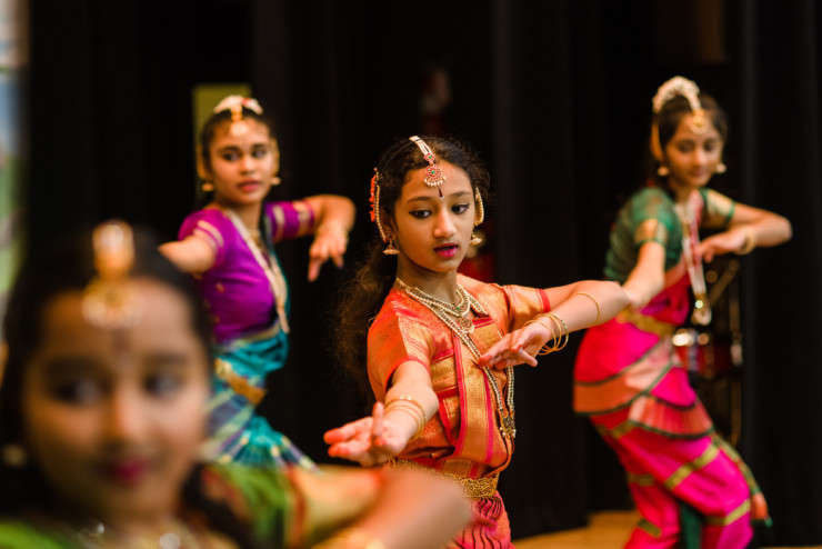 Spice of India dancers will perform traditional Indian dances on Feb. 23, 2019, at the Children’s Museum International Festival. (Photo by Rob Welton)
