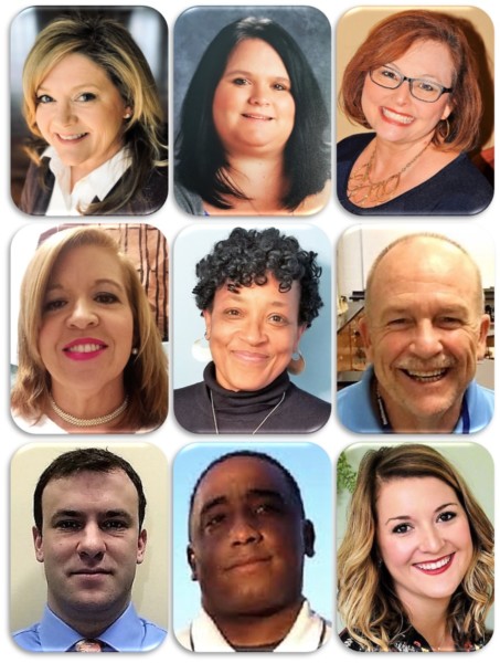 Teachers of the Year in 2019 at Oak Ridge Schools are pictured above. (Image by Oak Ridge Schools)