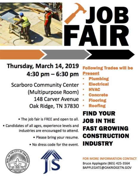 Job Fair Flyer March 14 2019