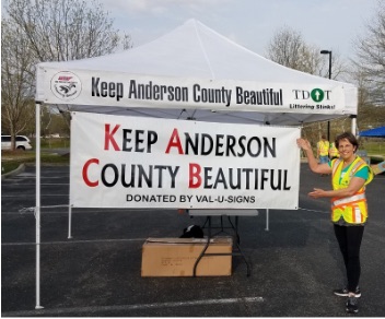 Keep Anderson County Beautiful Erase Your Trace April 27 2019